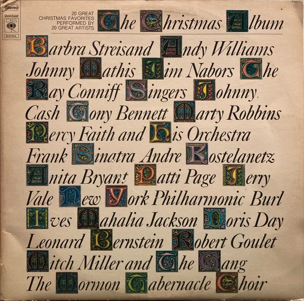 Various - Christmas Album, The: 20 Great Christmas Favorites By 20 Great Artists