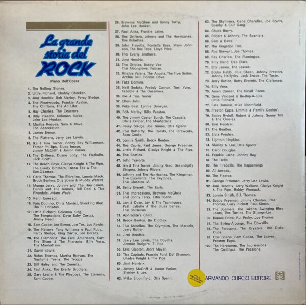 La Grande Storia Del Rock - 95 - Spaniels, The / Tokens, The / Swinging Blue Jeans / Turtles, The / Shangri-Las, The