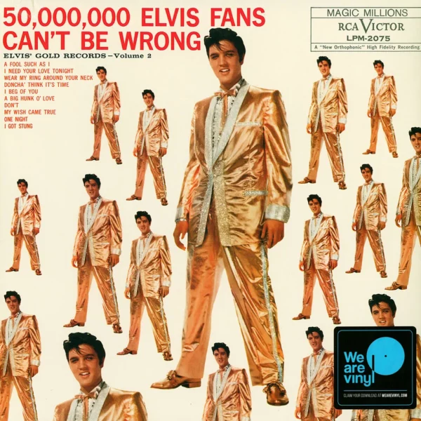 Elvis Presley - 50,000,000 Elvis Fans Can't Be Wrong (Elvis' Gold Records, Vol. 2)