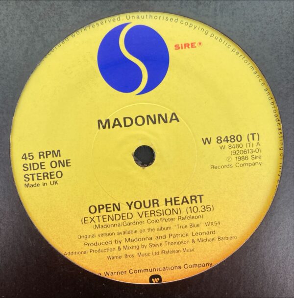 Madonna - Open Your Heart