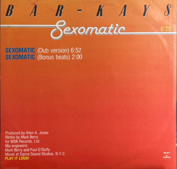 Bar-Kays - Sexomatic (Full Length Version)