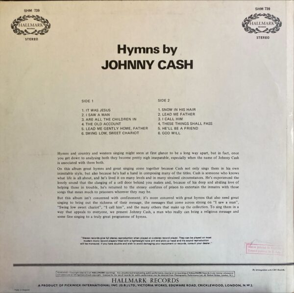 Johnny Cash - Hymns By Johnny Cash