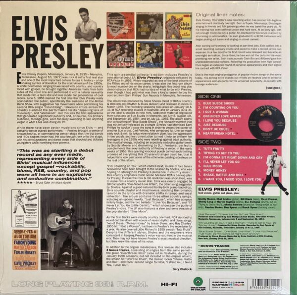 Elvis Presley - Elvis Presley (debuut album)