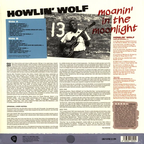 Howlin' Wolf - Moanin' In The Moonlight