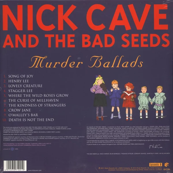 Nick Cave And The Bad Seeds - Murder Ballads