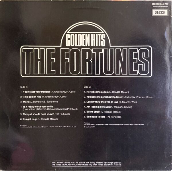 Fortunes, The - Golden Hits