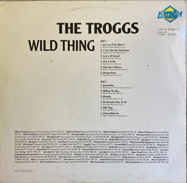 Troggs, The - Wild Thing