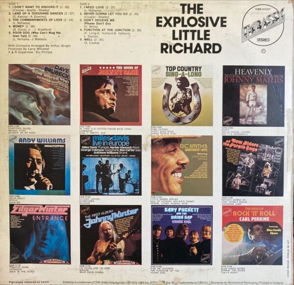 Little Richard - Explosive Little Richard, The