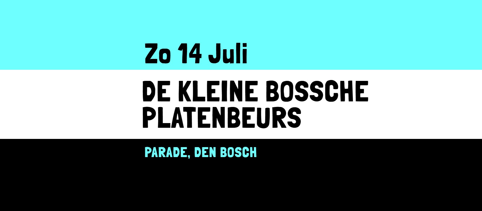 De Kleine Bossche platenbeurs 14 juli