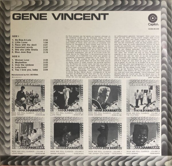 Gene Vincent - Rock And Roll Classics Vol.1