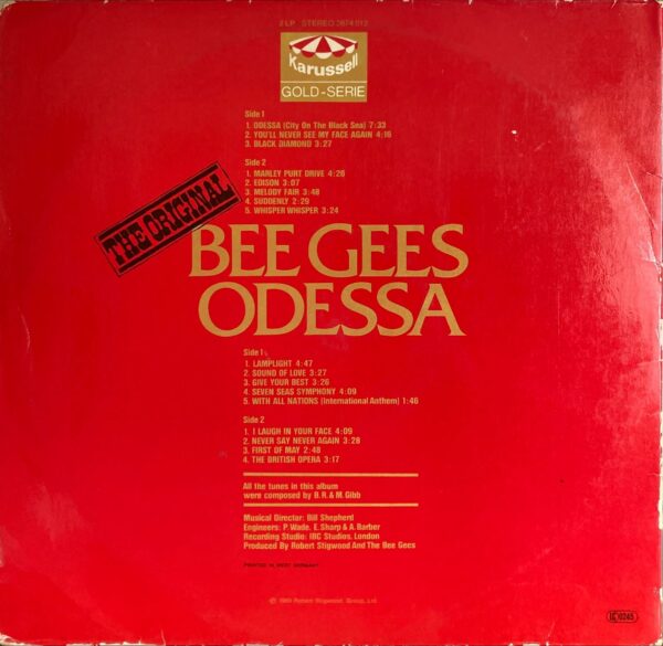 Bee Gees, The - Odessa