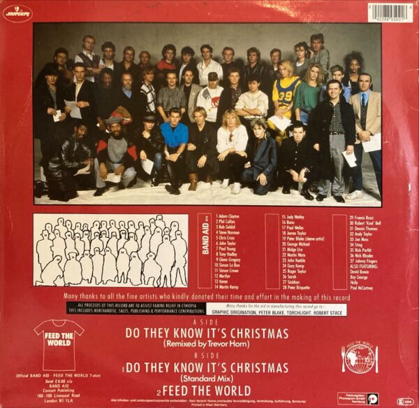 Band Aid - Do They Know It's Christmas?