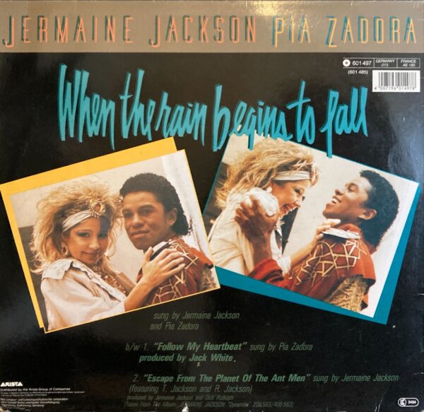 Jermaine Jackson & Pia Zadora - When The Rain Begins To Fall