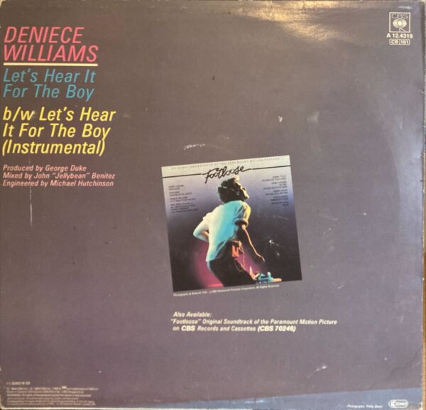 Deniece Williams - Let's Hear It For The Boy