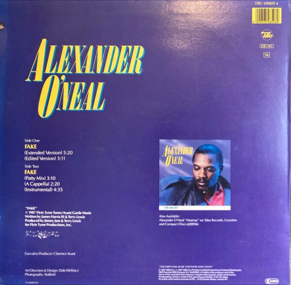 Alexander O'Neal - Fake (Extended Version)