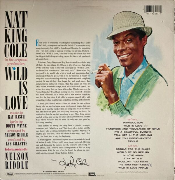 Nat King Cole - Wild Is Love