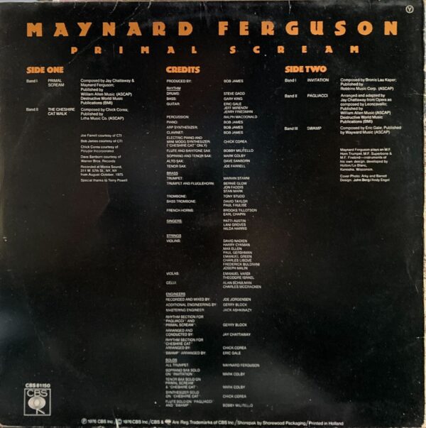 Maynard Ferguson - Primal Scream