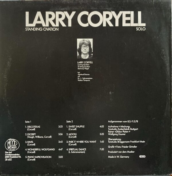 Larry Coryell - Standing Ovation - Solo