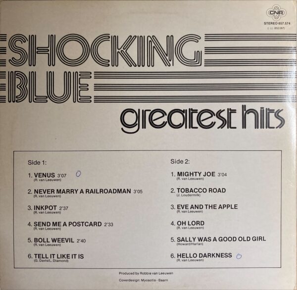 Shocking Blue - Greatest Hits