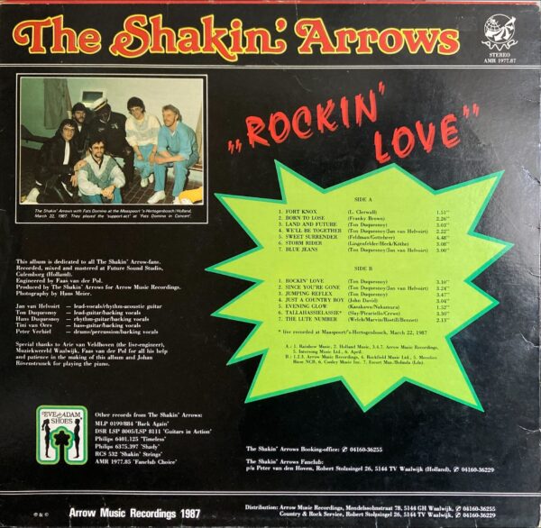 Shakin' Arrows, The - Rockin' Love