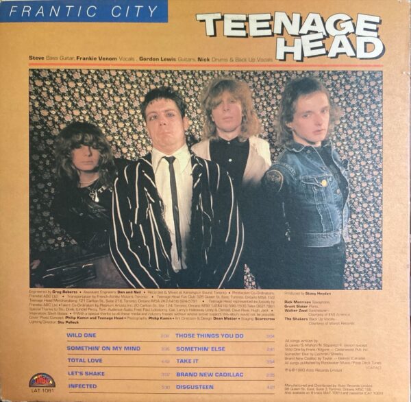 Teenage Head - Frantic City