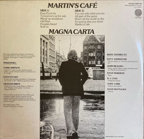 Magna Carta - Martin's Cafe