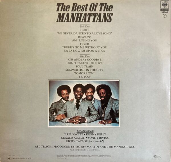 Manhattans - Best Of The Manhattans, The