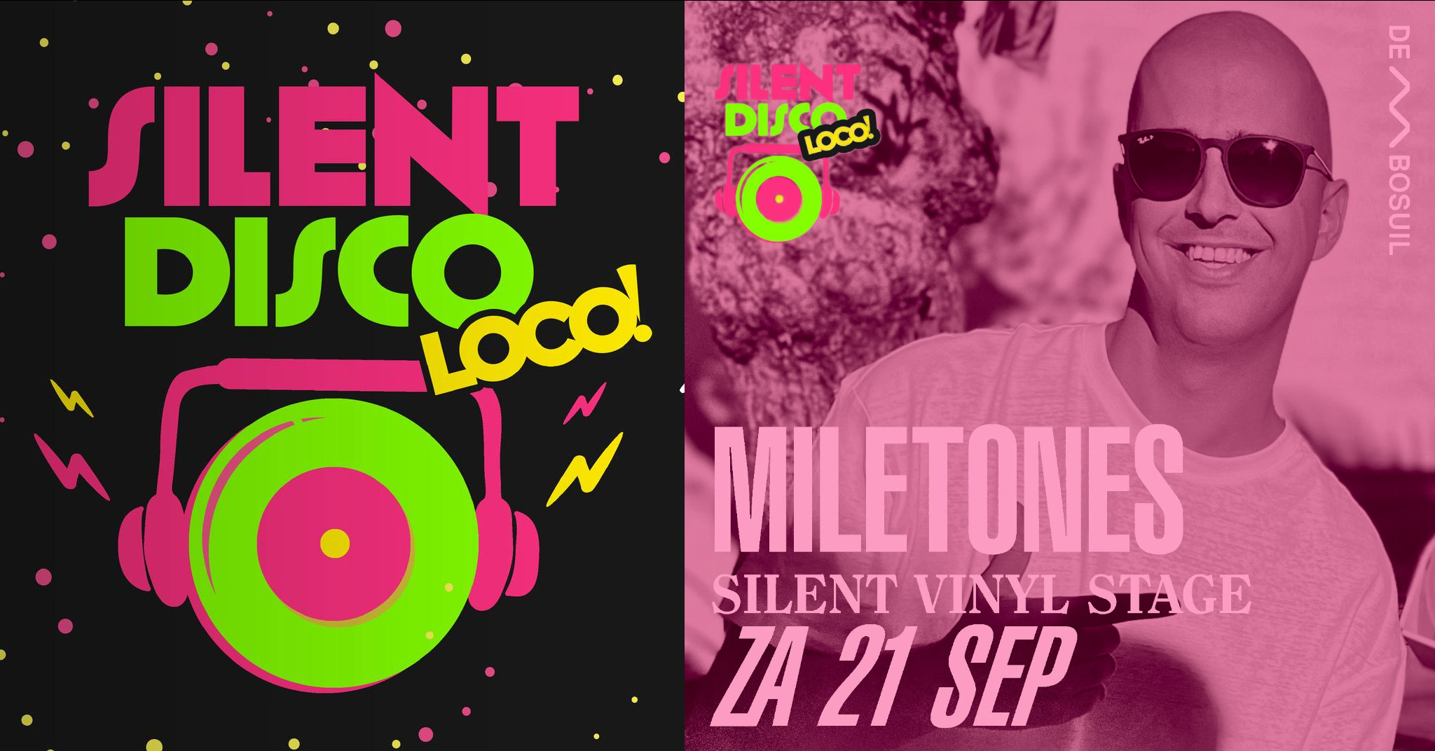 Silent Disco Loco - Miletones