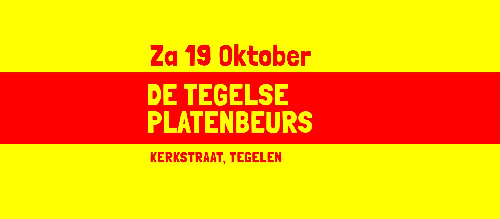 De Tegelse platenbeurs, 19 oktober 2024