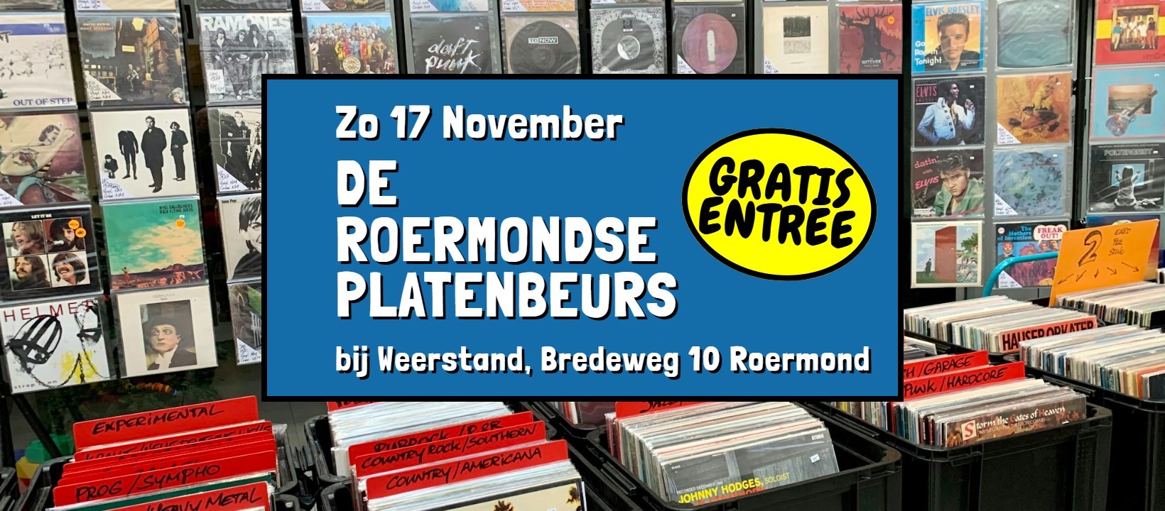 De Roermondse platenbeurs Weerstand