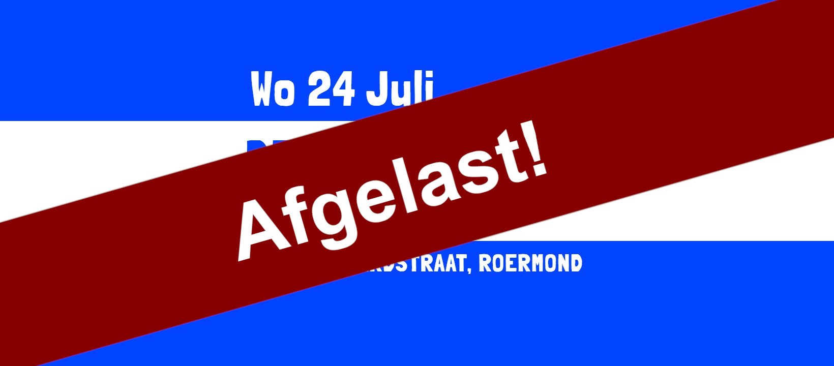 De Roermondse platenbeurs afgelast