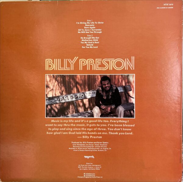 Billy Preston - Behold!